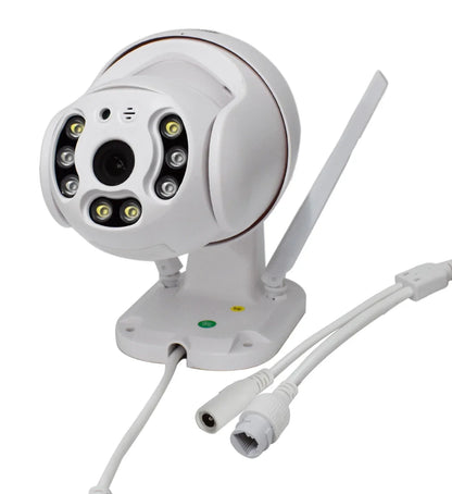 Cámara de Seguridad WiFi para Exteriores con Visión Nocturna y Control desde App